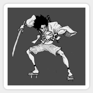 Mugen Samurai Champloo Sticker